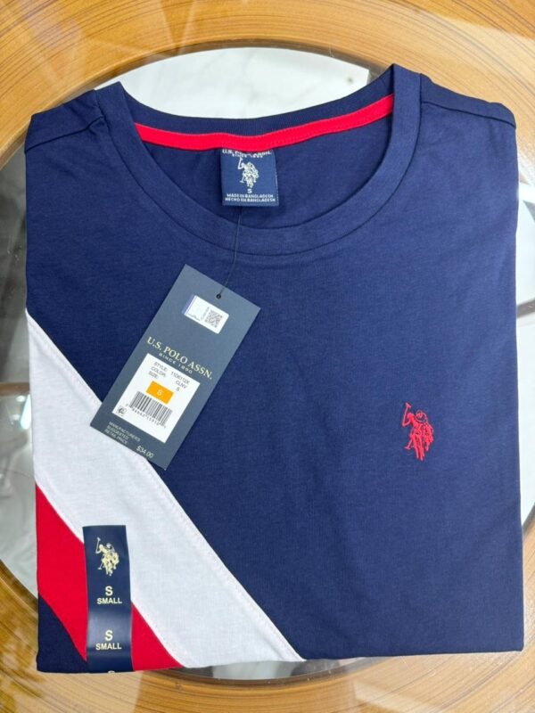 US POLO Round neck T-Shirt at Oman E Shop - Image 2