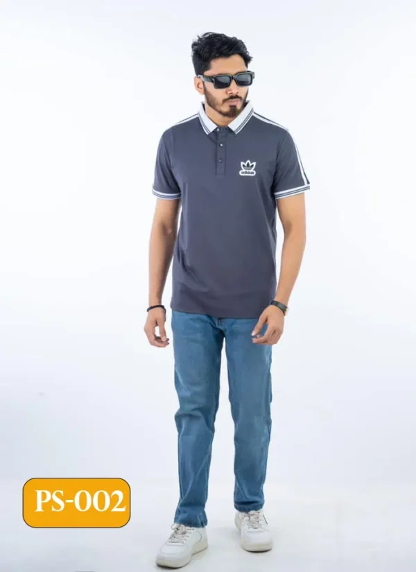 Adidas Embroidered China Fabrics Polo Shirt on Omaneshop.com - Image 4