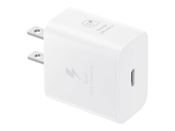 Samsung 25W USB-C Charger Adapter EP-T2510 black and white fast charging wall charger Oman